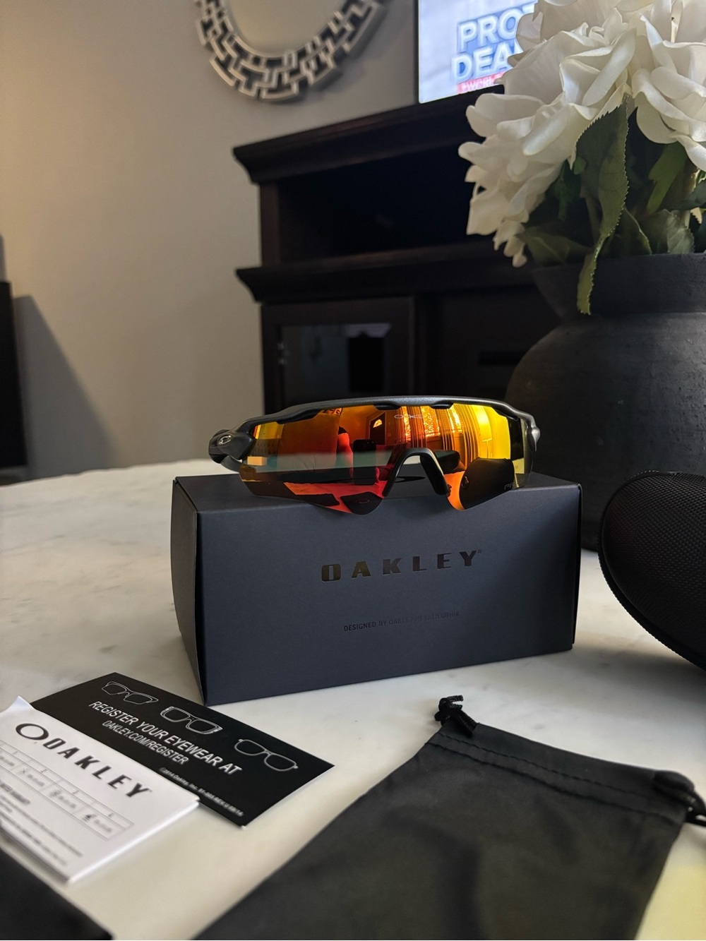 Oakley Radar Path Sunglasses with 3 interchangeable lenses